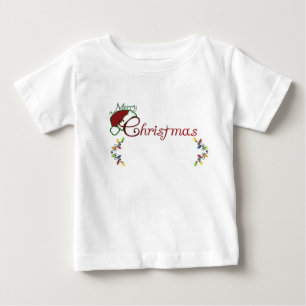 T-SHIRT POUR BÉBÉ **JOYEUX NOËL ENFANTS**
