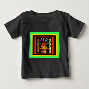 T-shirt Pour Bébé Joyeux Noël et une bonne année