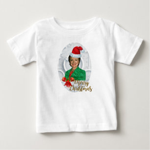T-shirt Pour Bébé joyeux Noël Hillary clinton