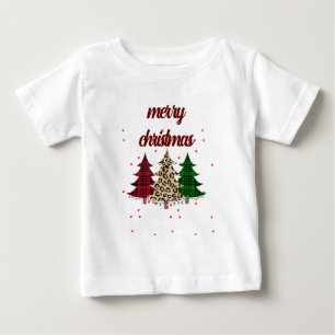 T-shirt Pour Bébé Joyeux Noël moderne & élégant