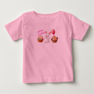 T-shirt Pour Bébé Joyeux Pâques