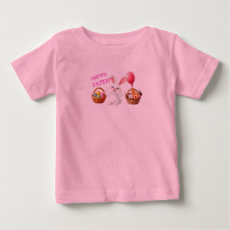 T-shirt Pour Bébé Joyeux Pâques