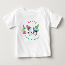 Joyeux pingouins fantaisistes de Noël apportant de