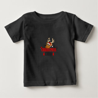 T-shirt Pour Bébé "Joyful Jingle Bubs : Baby's First Christmas Tee"