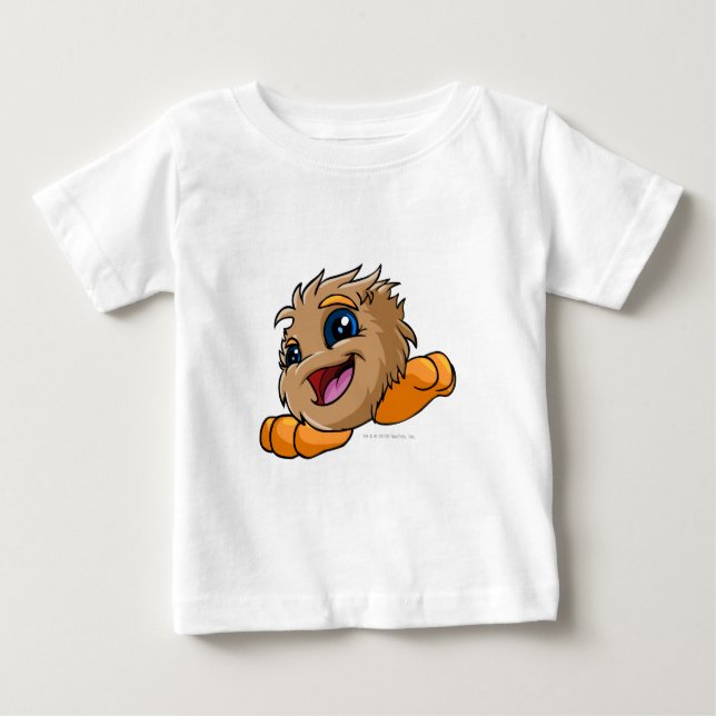 T-shirt Pour Bébé JubJub Brown (Devant)