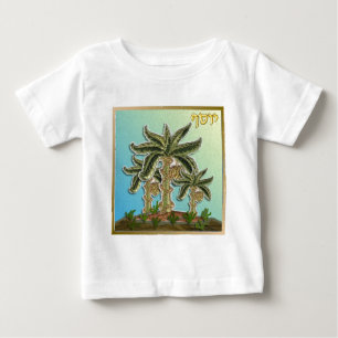 T-shirt Pour Bébé Judaica 12 Tribes d'Israël