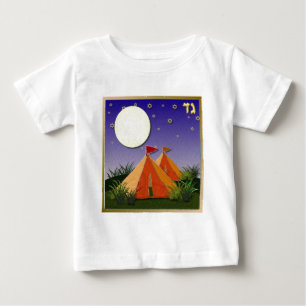 T-shirt Pour Bébé Judaica 12 Tribus d'Israël Gad