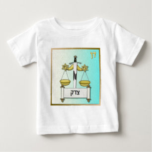 T-shirt Pour Bébé Judaica 12 Tribus Israël Dan