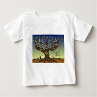 Judaica L'shanah Tovah Arbre de vie Dons Vêtements