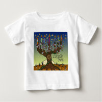 Judaica L'shanah Tovah Arbre de vie Dons Vêtements