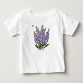 T-shirt Pour Bébé Juillet Larkspur Bloom - Cadeau d'anniversaire per