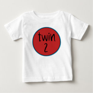T-shirt Pour Bébé Jumeau 2