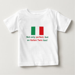T-shirt Pour Bébé Jumeau italien parfait