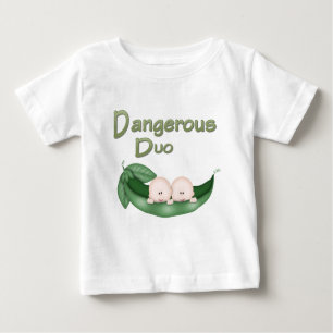 T-shirt Pour Bébé Jumeaux amusants