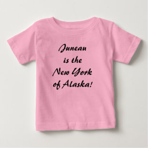 T-shirt Pour Bébé Juneau est le NY de l'Alaska