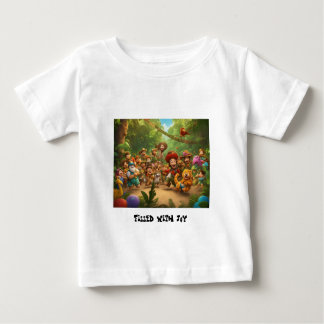 T-shirt Pour Bébé Jungle Joy : Libérez votre intérieur sauvage