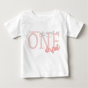 T-shirt Pour Bébé Juste ainsi ONEderful