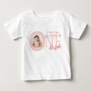 T-shirt Pour Bébé Juste ainsi ONEderful