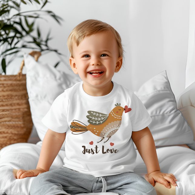 T-shirt Pour Bébé Juste amour (Créateur téléchargé)