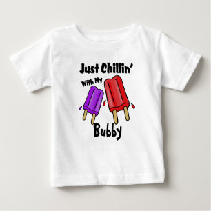 T-shirt Pour Bébé Juste Chillin, Bubby