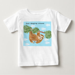 T-shirt Pour Bébé Juste en marchant