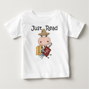 T-shirt Pour Bébé Juste lu