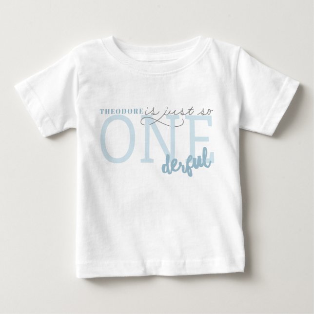 T-shirt Pour Bébé Juste pour ONEderful (Devant)