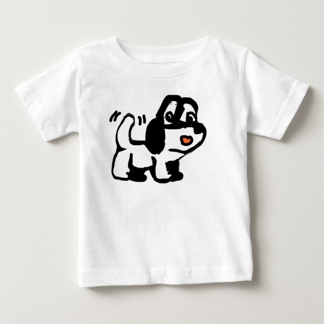 T-shirt Pour Bébé Juste pour vérifier (Devant)