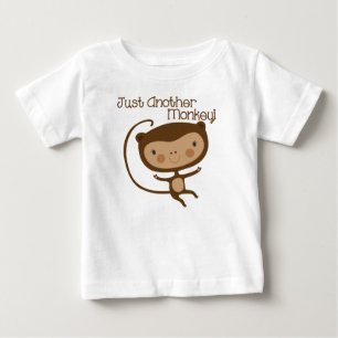 T-shirt Pour Bébé Juste un autre singe