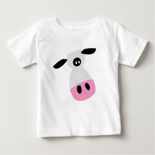 T-shirt Pour Bébé Juste une vache