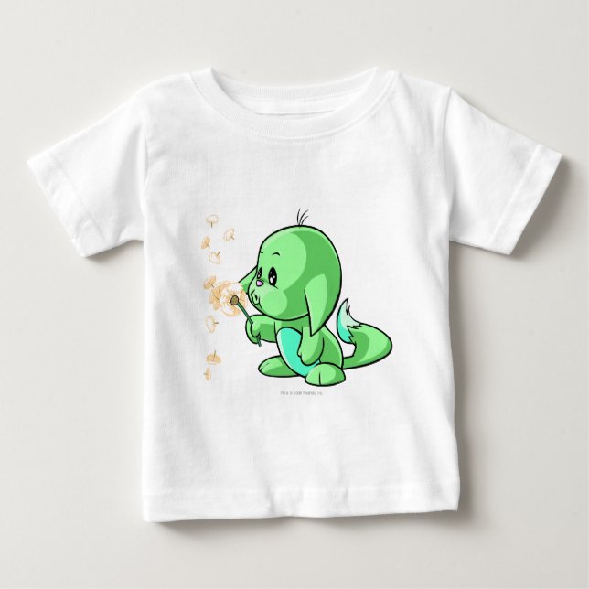 T-shirt Pour Bébé Kacheek Green (Devant)