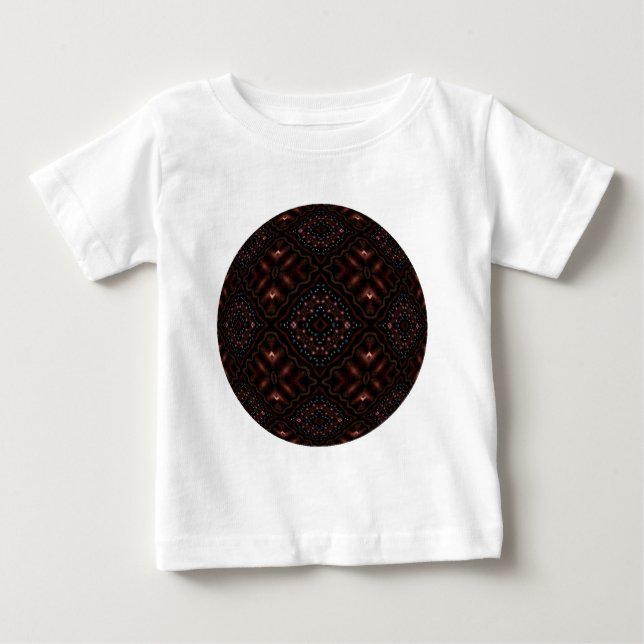T-shirt Pour Bébé Kaleidoscope Mandala (Devant)
