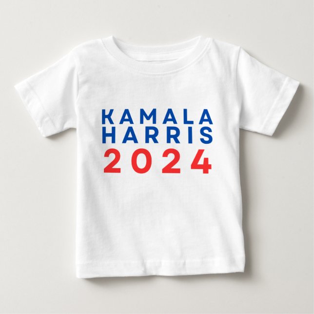 T-shirt Pour Bébé Kamala Harris 2024 Election présidentielle USA (Devant)