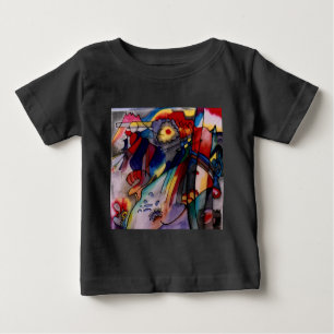 T-shirt Pour Bébé Kandinsky 1913 Peinture Abstraite