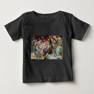 T-shirt Pour Bébé Kandinsky Composition VI Peinture Abstraite