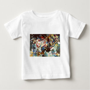 T-shirt Pour Bébé Kandinsky Composition VI Peinture Abstraite