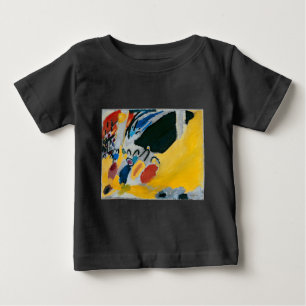 T-shirt Pour Bébé Kandinsky Impression III Concert Peinture Abstrait