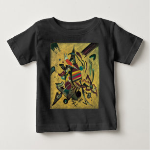 T-shirt Pour Bébé Kandinsky Points Peinture en toile Abstraite