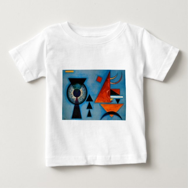 T-shirt Pour Bébé Kandinsky Soft Hard Abstrait (Devant)