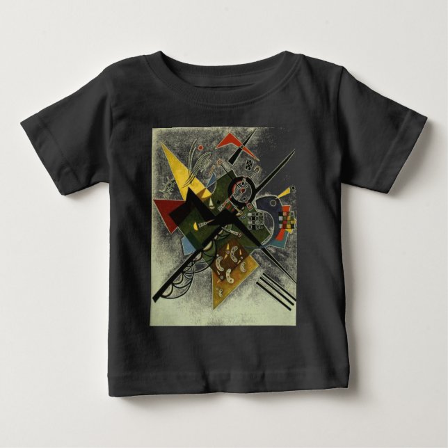 T-shirt Pour Bébé Kandinsky Sur White II (Devant)