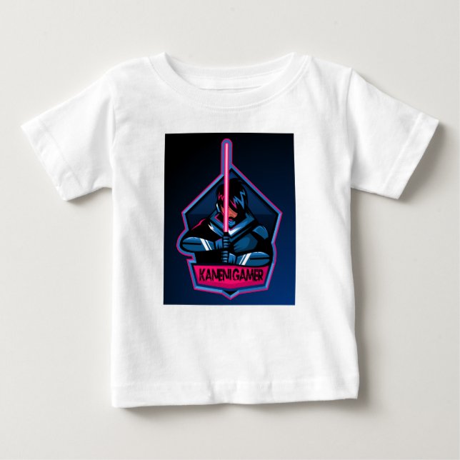 T-shirt Pour Bébé KANENI GAMER jouant à des jeux extraordinaires (Devant)