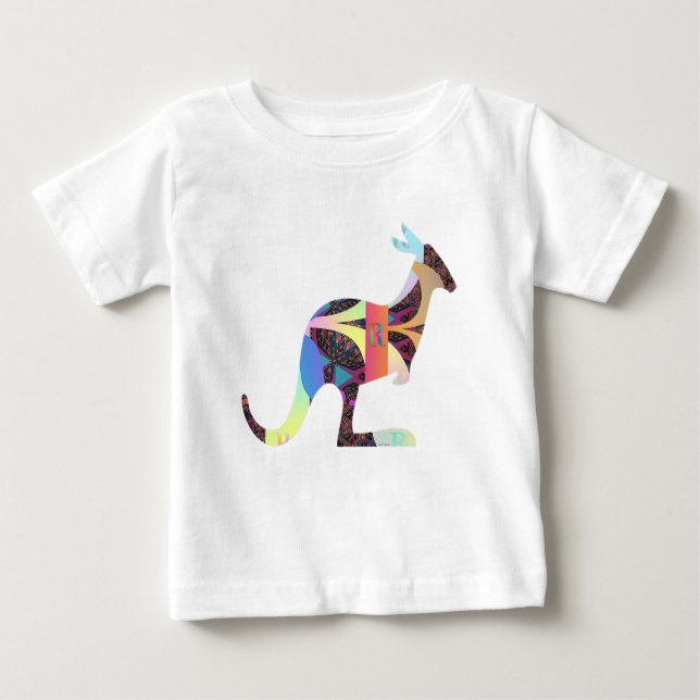 T-shirt Pour Bébé Kangaroo (Devant)