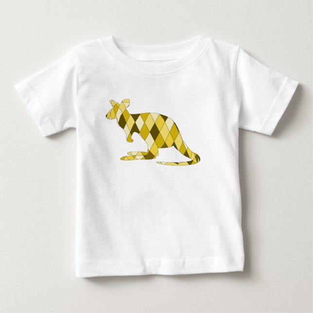 T-shirt Pour Bébé kangourou (Devant)