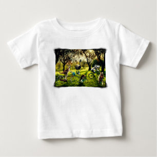 T-shirt Pour Bébé Kangourou Koala Wombat Émeu Cyclisme Drôle