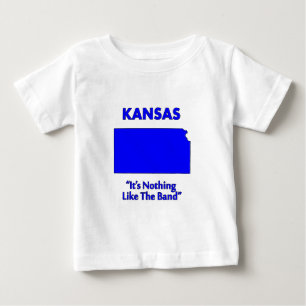 T-shirt Pour Bébé Kansas - Ça n'a rien à voir avec le groupe