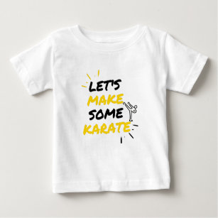 T-shirt Pour Bébé Karate martial arts