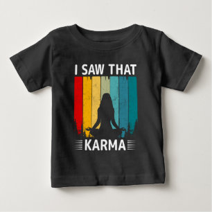T-shirt Pour Bébé Karma Saw