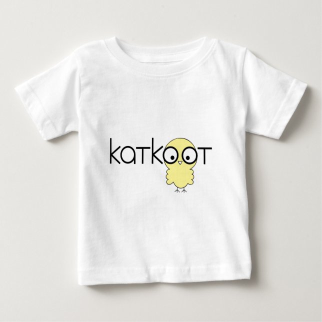 T-shirt Pour Bébé katkoot (Devant)