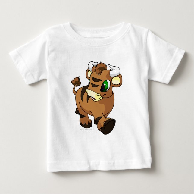 T-shirt Pour Bébé Kau Brown (Devant)