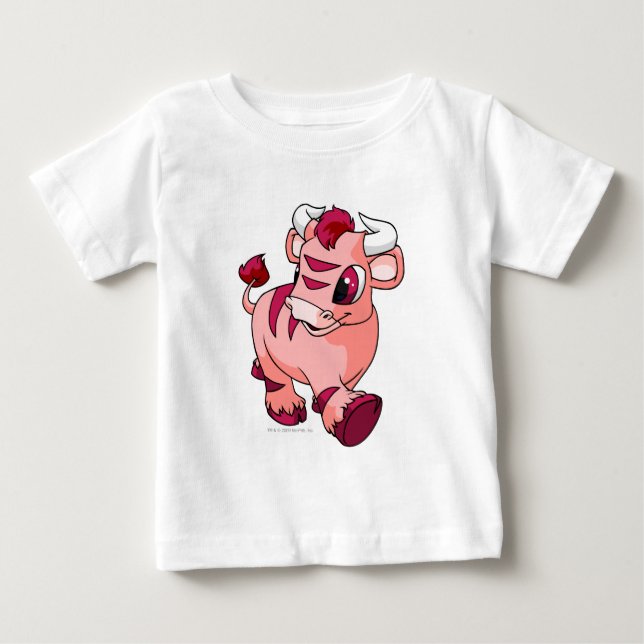 T-shirt Pour Bébé Kau rose (Devant)